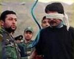 Un'impiccagione pubblica in Iran
