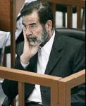L'ex dittatore iracheno Saddam Hussein