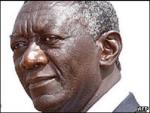 Il presidente uscente John Kufuor Il presidente uscente John Kufuor