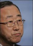 Il Segretario Generale dell'Onu, Ban Ki-moon