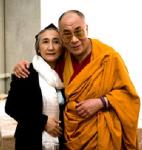 Rebya Kadeer con il Dalai Lama