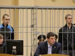 Konovalov (S) e Kovalyov (D) nella gabbia degli imputati