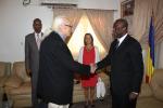 L’incontro con il Primo Ministro Emmanuel Nadingar