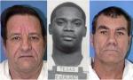 Da sinistra: Dennis Dowthitt, Brian Roberson and James Collier, tre detenuti del braccio della morte in Texas di cui si possono leggere le ultime parole prima dell'esecuzione.