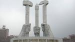 Monumento al Partito dei Lavoratori Coreani a Pyongyang