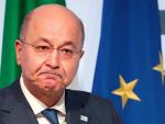 Il presidente iracheno Barham Saleh Il presidente iracheno Barham Saleh