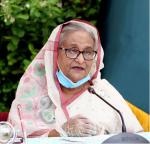 Il primo ministro Sheikh Hasina