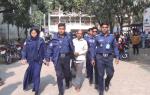 Sree Kartik Kumar Ghosh tra i poliziotti, il 12/12/2021 Sree Kartik Kumar Ghosh tra i poliziotti, il 12/12/2021