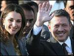 Re Abdullah e la Regina Rania Re Abdullah e la Regina Rania