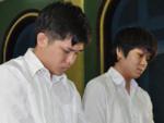 Nguyen Trong Nhan (a sinistra) e Luong Hoai Sang Nguyen Trong Nhan (a sinistra) e Luong Hoai Sang