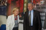 Emma Bonino e il Ministro dell'educazione e portavoce del governo tunisino di transizione, Taieb Baccouche Emma Bonino e il Ministro dell'educazione e portavoce del governo tunisino di transizione, Taieb Baccouche