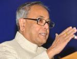 Il presidente indiano Pranab Mukherjee