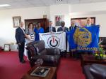 L'incontro con il ministro della Giustizia Mnangagwa L'incontro con il ministro della Giustizia Mnangagwa