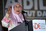 Il vice primo ministro Datuk Seri Dr Wan Azizah Wan Ismail