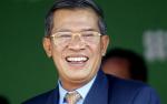 Il primo ministro cambogiano Hun Sen Il primo ministro cambogiano Hun Sen