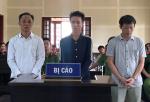 Da sin: Ho Sy Long, Lu Van Hai e Nguyen Van Toan