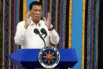 Il presidente filippino Rodrigo Duterte Il presidente filippino Rodrigo Duterte