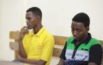 Mohamed A. Borow, (in giallo) e Anshur Osman Abukar (in verde) Mohamed A. Borow, (in giallo) e Anshur Osman Abukar (in verde)