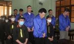 Trafficanti di droga davanti al Tribunale del Popolo di Cao Bang