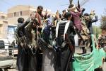 Miliziani Houthi a Sanaa, 08/04/2020 Miliziani Houthi a Sanaa, 08/04/2020