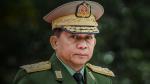 Il capo della giunta militare Min Aung Hlaing Il capo della giunta militare Min Aung Hlaing