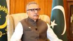 Il presidente pakistano Arif Alvi Il presidente pakistano Arif Alvi