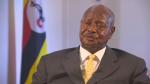 Il presidente ugandese Yoweri Museveni Il presidente ugandese Yoweri Museveni
