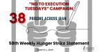 IRAN - “No to Execution Tuesdays” 58 IRAN - “No to Execution Tuesdays” 58