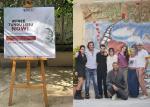 The Hands off Cain team in Venice. From left: Annalucia Russo (Ausonia Hungarian Hotel /official venue); Ivan Friselle (All in Venice); Fabrizio Frongia (author of the “Human Rights Corner“ backdrop and canvas); Professor Patrizia Patrizi (Hands off Cain Board and RJ Forum); Dr. Arianna Fioravanti (Hands off Cain Board); Professor Porzia Addabbo (Hands off Cain Board); Barrister Enrico Marignani (Hands off Cain Board); Sean Brocca (All in Venice) The Hands off Cain team in Venice. From left: Annalucia Russo (Ausonia Hungarian Hotel /official venue); Ivan Friselle (All in Venice); Fabrizio Frongia (author of the “Human Rights Corner“ backdrop and canvas); Professor Patrizia Patrizi (Hands off Cain Board and RJ Forum); Dr. Arianna Fioravanti (Hands off Cain Board); Professor Porzia Addabbo (Hands off Cain Board); Barrister Enrico Marignani (Hands off Cain Board); Sean Brocca (All in Venice)